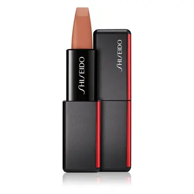 Shiseido ModernMatte Powder Lipstick matt púderes ajakrúzs árnyalat 504 Thigh High (Nude Beige) 