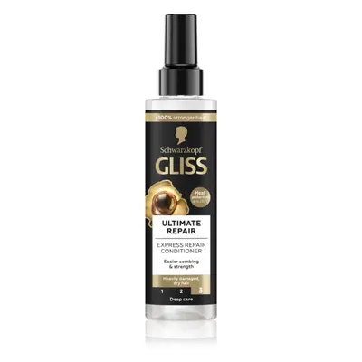 Schwarzkopf Gliss Ultimate Repair leöblítést nem igénylő regeneráló kondicionáló száraz és sérül