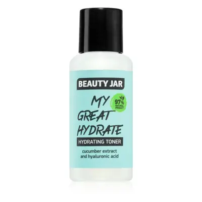 Beauty Jar My Great Hydrate hidratáló tonik uborka kivonattal 80 ml