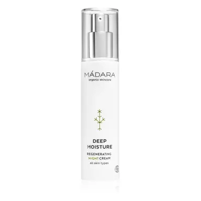 Mádara DEEP MOISTURE regeneráló éjszakai krém 50 ml