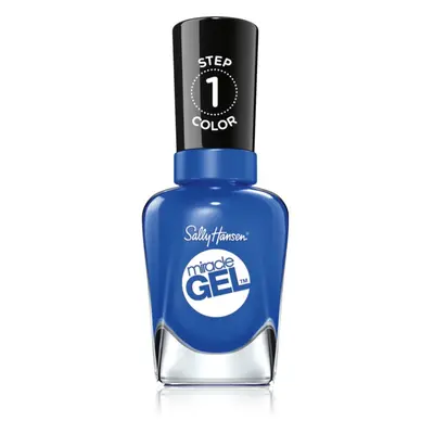 Sally Hansen Miracle Gel™ géles körömlakk UV/LED lámpa használata nélkül árnyalat 360 Tidal Wave