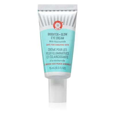 First Aid Beauty Brighten + Glow élénkítő szemkrém niacinamiddal 15 ml