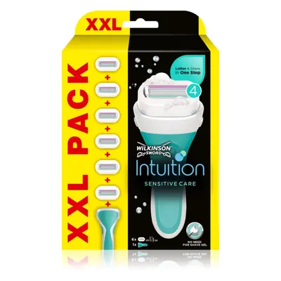 Wilkinson Sword Intuition Sensitive Care borotva + tartalék fejek 6 db