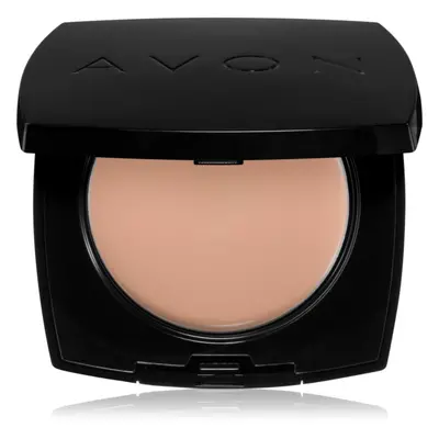 Avon True Colour krémalapozó púderes hatással árnyalat 215P Ivory 9 g