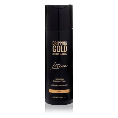 Dripping Gold Luxury Tanning Lotion hidratáló önbarnító krém az intenzív barnulásért árnyalat Da