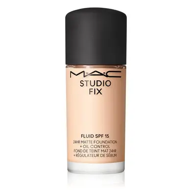 MAC Cosmetics Mini Studio Fix Fluid SPF 15 24HR Matte Foundation + Oil Control mattító alapozó S