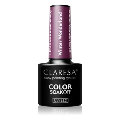 Claresa SoakOff UV/LED Color Winter Wonderland géles körömlakk árnyalat 5 g