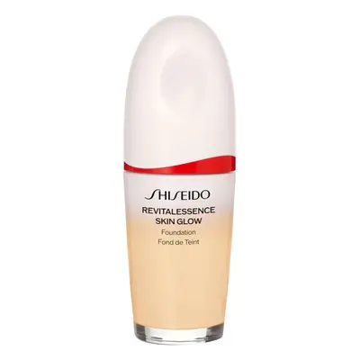 Shiseido Revitalessence Skin Glow Foundation könnyű alapozó világosító hatással SPF 30 árnyalat 