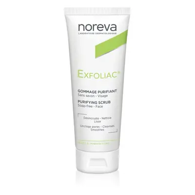 Noreva Exfoliac Purifying Scrub tisztító peeling a problémás bőrre 50 ml