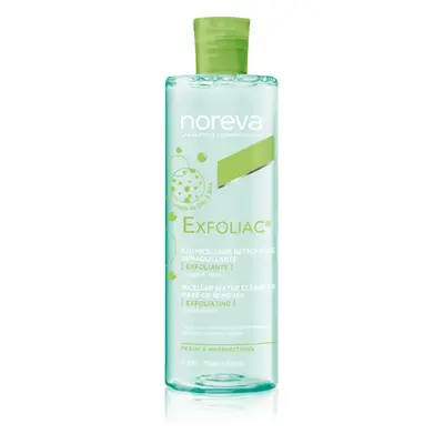 Noreva Exfoliac Micellar Water Cleanser tisztító micellás víz hámlasztó hatással 400 ml