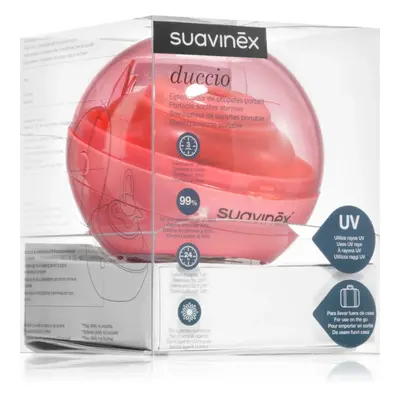 Suavinex Portable Soother Steriliser UV-sterilizáló Pink 1 db