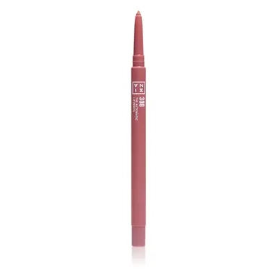 3INA The Automatic Lip Pencil szájkontúrceruza árnyalat 308 - Brownish pink 0.35 g