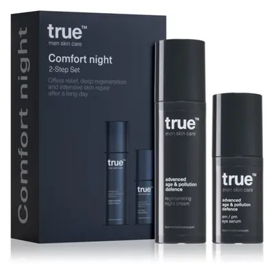 true men skin care Comfort Night arcápoló szett uraknak