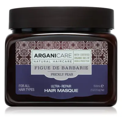 Arganicare Prickly Pear Ultra-Repair Hair Masque maszk száraz és sérült hajra 500 ml