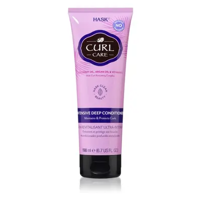 HASK Curl Care intenzíven regeneráló kondicionáló a hullámos és göndör hajra 198 ml