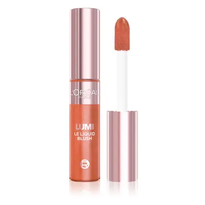 L’Oréal Paris Lumi Glowy Blush folyékony arcpirosító árnyalat 627 Warm Peach 11 ml