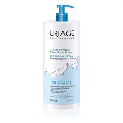 Uriage Hygiène Cleansing Cream tápláló tisztító krém testre és arcra 1000 ml