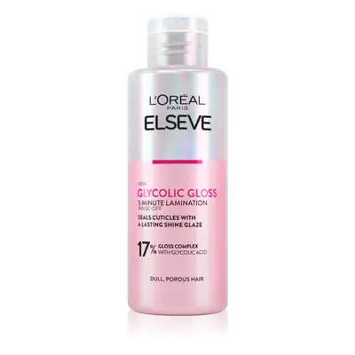 L’Oréal Paris Elseve Glycolic Gloss haj maszk a sérült haj kisimítására és helyreállítására 200 