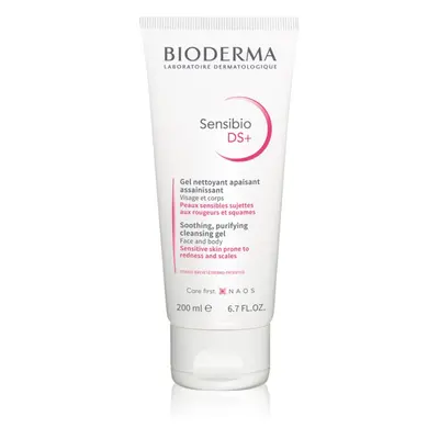 Bioderma Sensibio DS+ Gel Moussant tisztító gél az érzékeny arcbőrre 200 ml