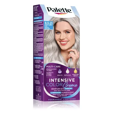 Schwarzkopf Palette Intensive Color Creme tartós hajfesték árnyalat 9.5-21 Luminous Silver Blond