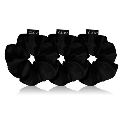 GLOV Satin Scrunchies S/M/L hajgumik Black 3 db