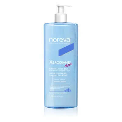 Noreva Xerodiane AP+ Gentle Foaming Gel finom habzó tisztító gél száraz és nagyon száraz bőrre 1