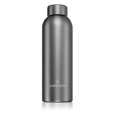 Waterdrop Thermo Steel Metal rozsdamentes kulacs szín Charcoal 600 ml