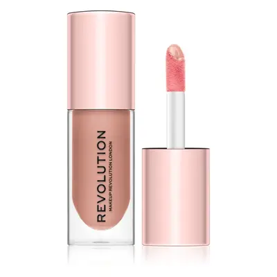 Makeup Revolution Pout Bomb dúsító ajakfény magasfényű árnyalat Candy 4.6 ml