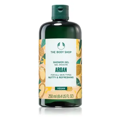 The Body Shop Argan Shower Gel felfrissítő tusfürdő gél Argán olajjal 250 ml