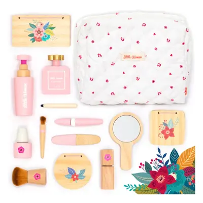 UMU Toys Beauty set Little Woman interaktív játék fából készült