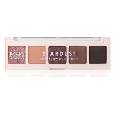 MUA Makeup Academy Professional 5 Shade Palette szemhéjfesték paletta árnyalat Stardust 3,8 g