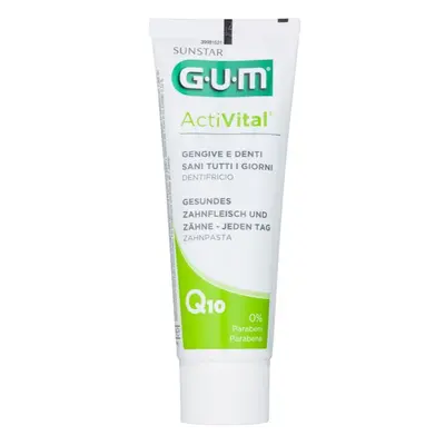 G.U.M Activital Q10 fogkrém a fogak teljes védelmére és a friss lehelletért 75 ml