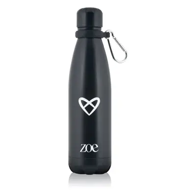 ZOE Heart Logo Stainless Steel Bottle rozsdamentes kulacs szín Black 500 ml