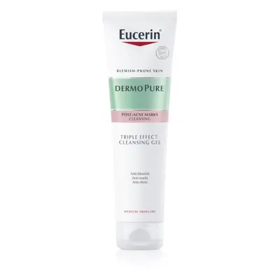 Eucerin DermoPure Triple Effect Cleansing Gel hámlasztó tisztító gél hármas hatással 150 ml