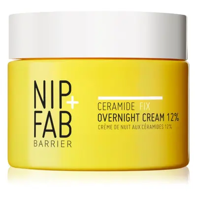 NIP+FAB Ceramide Fix 12 % éjszakai regeneráló krém ceramidokkal 50 ml