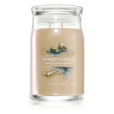 Yankee Candle Amber & Sandalwood illatgyertya 567 g