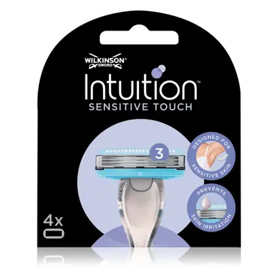 Wilkinson Sword Intuition Sensitive Touch tartalék kefék 4 db