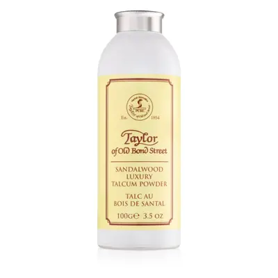 Taylor of Old Bond Street Sandalwood lágy púder arcra és testre 100 g