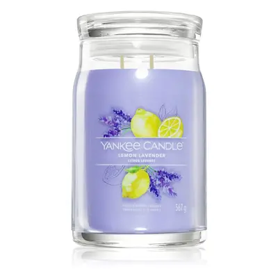 Yankee Candle Lemon Lavender illatgyertya Signature 567 g