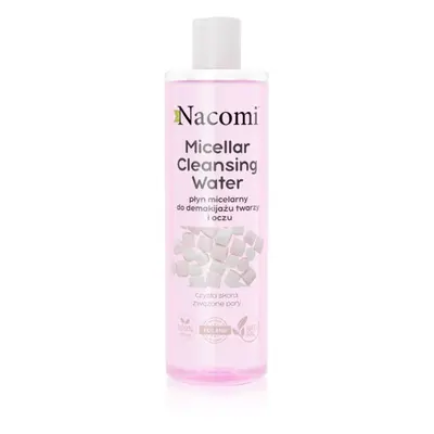 Nacomi Micellar Cleansing Water micellás víz hidratálja a bőrt és minimalizálja a pórusokat 400 