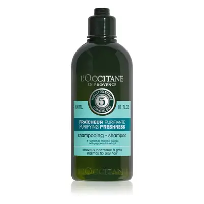 L’Occitane Aromachologie tisztító sampon normál és zsíros hajra 300 ml