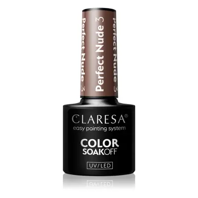 Claresa SoakOff UV/LED Color Perfect Nude géles körömlakk árnyalat 3 5 g