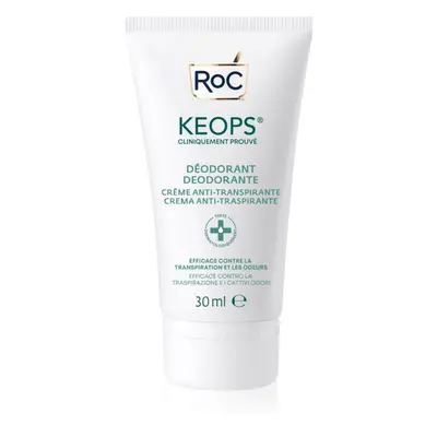 RoC Keops Deodorant Creama Anti-Traspirante krémes izzadásgátló érzékeny bőrre 30 ml