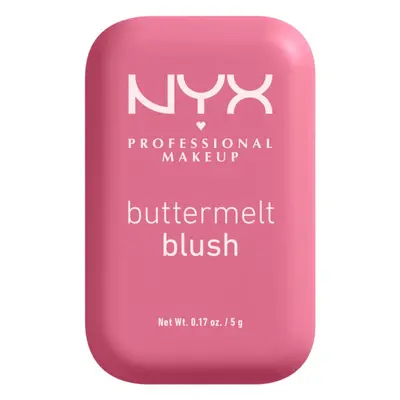 NYX Professional Makeup Buttermelt Blush púderes arcpír árnyalat 06 For the Butta 5 g