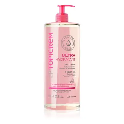 Topicrem UH BODY Gentle Cleansing Gel gyengéd tisztító gél arcra, testre és hajra 1000 ml