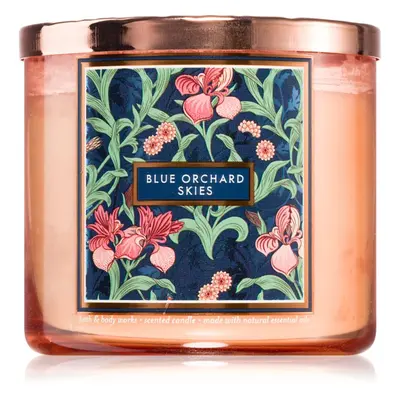 Bath & Body Works Blue Orchard Skies illatgyertya 411 g