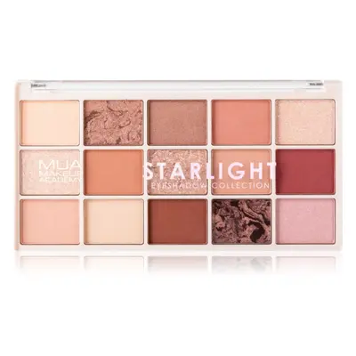 MUA Makeup Academy Professional 15 Shade Palette szemhéjfesték paletta árnyalat Starlight 12 g