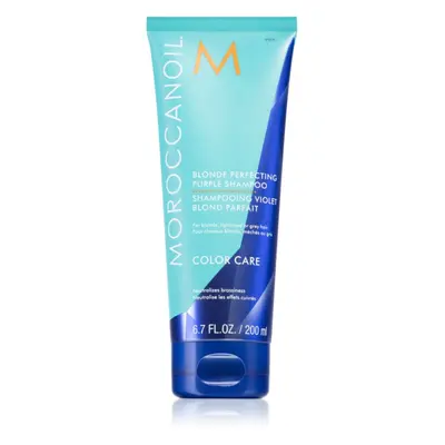 Moroccanoil Color Care Shampoo lila tonizáló sampon szőke hajra 200 ml