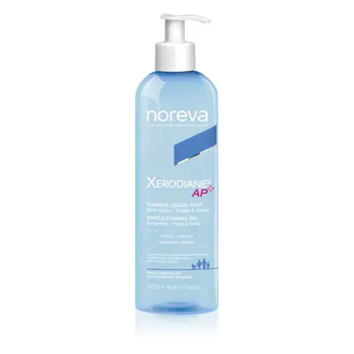 Noreva Xerodiane AP+ Gentle Foaming Gel lágy tisztító gél arcra és testre 745 ml