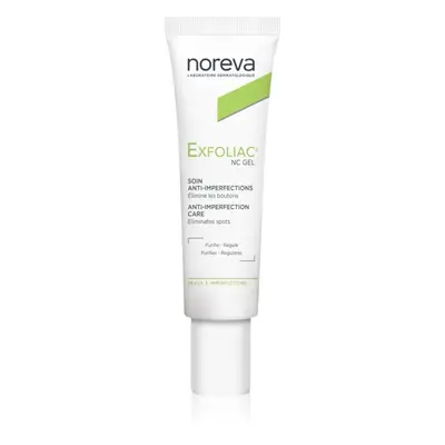 Noreva Exfoliac Anti-Imperfection Cream helyi ápolás pattanásos bőrre 30 ml